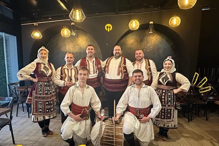 Traditional Balkan Night at Restaurant Gardenia Skopje: Live Balkan Music & Dinner