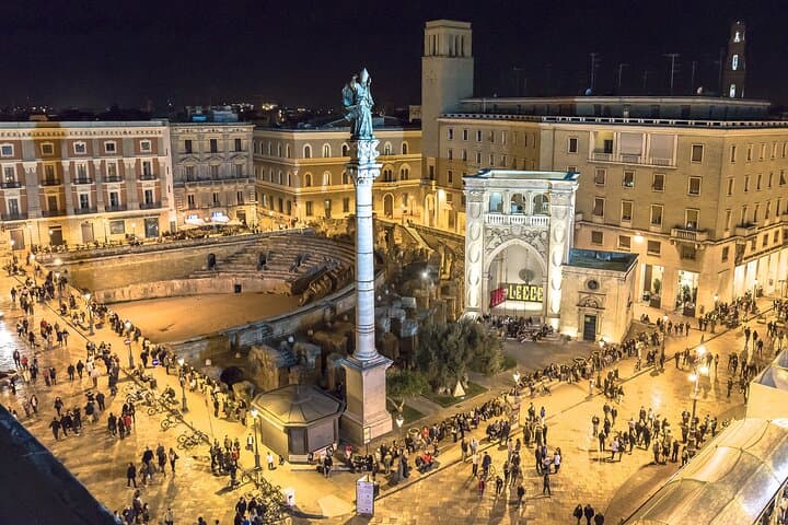 Lecce Baroque Walking Tour: Explore History, Churches & Roman Sites