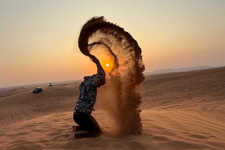 Dubai Evening Desert Safari: Dune Bashing, Sandboarding & Bedouin Camp Experience photo 3