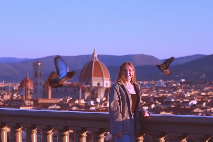 Proposal Photoshoot at Piazzale Michelangelo — Sunset & Sunrise Views in Florence