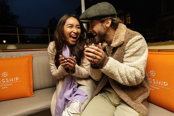 Amsterdam Canal Cruise: 1-Hour Luxury Electric Tour with Drinks & Bites photo 6