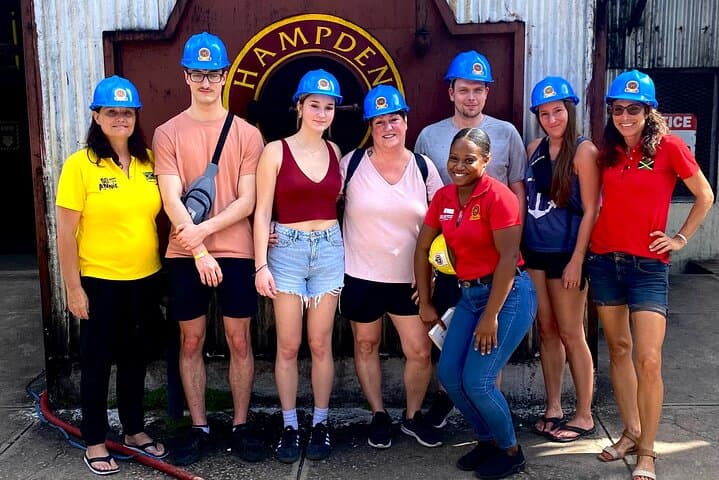 Hampden Rum Estate Tour with French Guide & Martha Brae Bamboo Rafting