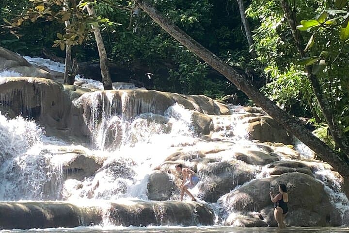 Blue Hole & Dunn's River Falls Adventure: Jump, Climb and Swim in Ocho Rios photo 4