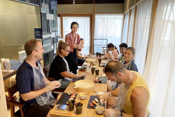Kyoto Private Walking Tour & Sushi-Making Workshop — 6-Hour Cultural Experience