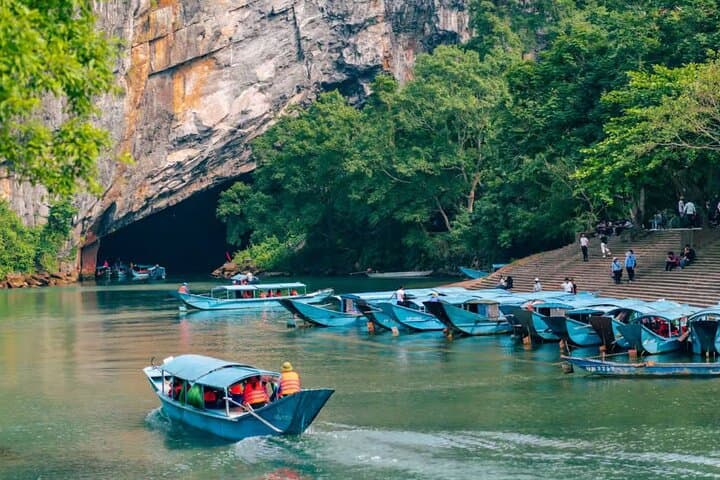 Explore Phong Nha & Paradise Cave: Guided Boat Tour Through Vietnam's Underground Rivers photo 2