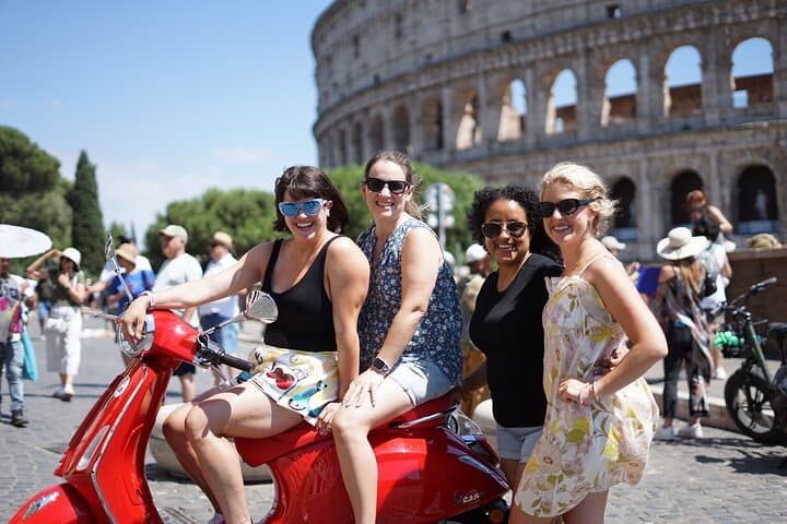 Explore Rome by Vespa: Colosseum to Janiculum on a Guided Scooter Tour photo 3
