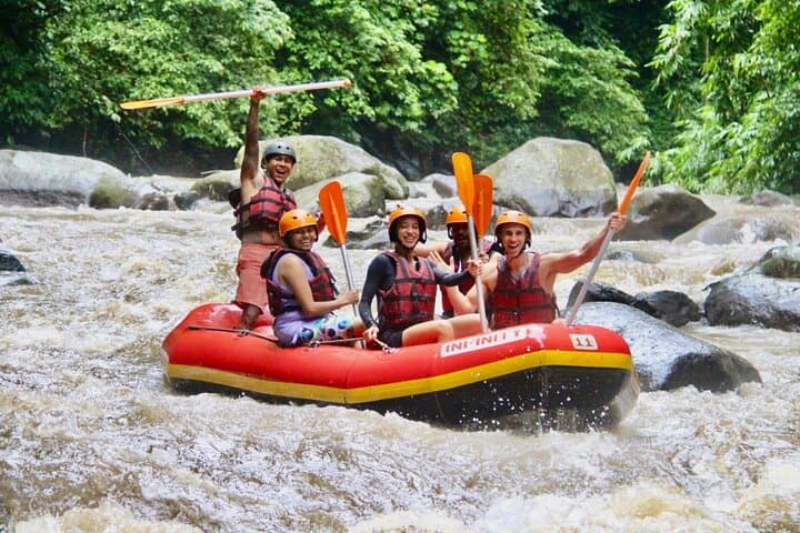 Ayung River Rafting in Ubud: Two‑Hour Whitewater Adventure with Lunch