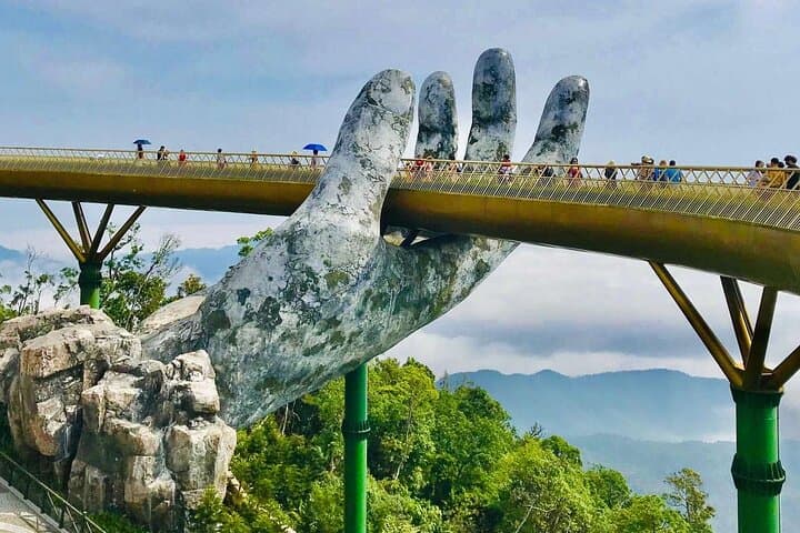 Ba Na Hills Golden Bridge Small-Group Tour with Cable Car & Buffet Lunch photo 3