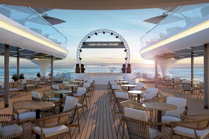 Luna Halong Day Cruise: Luxury Sightseeing to Sung Sot Cave and Ti Top Island photo 3