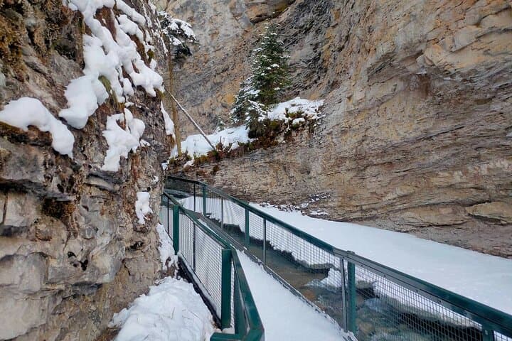 Johnston Canyon Evening Hike: Twilight Waterfalls & Ice-Filled Canyons in Banff photo 4