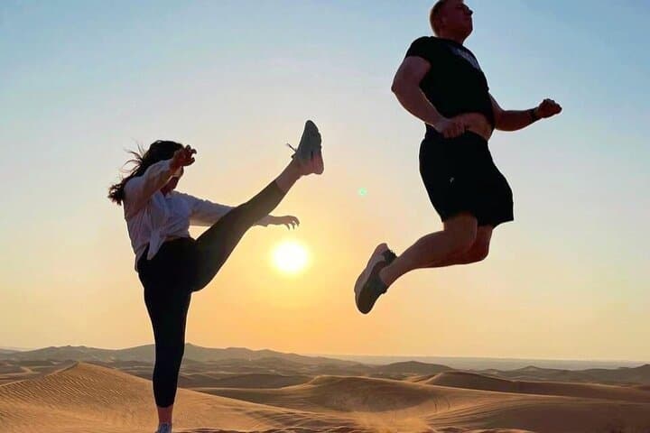 Red Dunes Safari Dubai: Evening Dune Bashing, Sandboarding & Desert Camp Experience photo 6