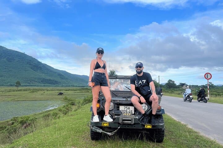 Hai Van Pass Open-Top Jeep: Hue to Hoi An Coastal Drive & Marble Mountains photo 2