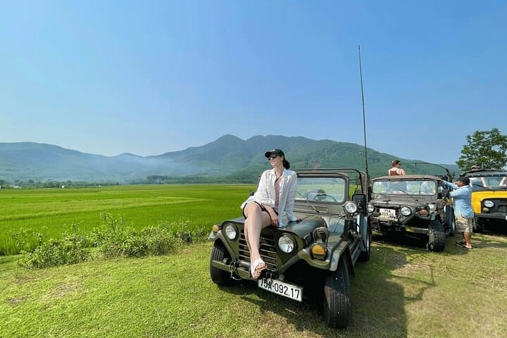 Hai Van Pass Open-Top Jeep: Hue to Hoi An Coastal Drive & Marble Mountains photo 4