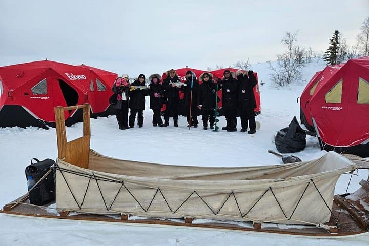 Ultimate Ice Fishing on Great Slave Lake — Yellowknife Day Trip with Lunch photo 4