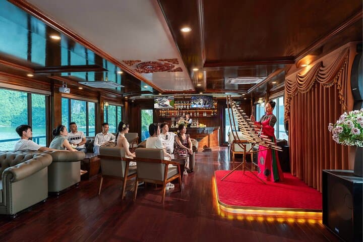 Halong Bay Day Cruise on Sonata: Jacuzzi, Kayaks & Buffet Lunch photo 5