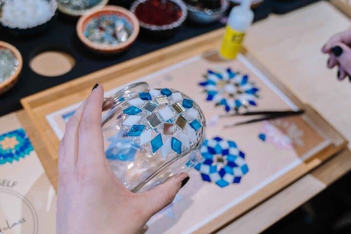 Turkish Lamp Workshop in Dallas — Create a Traditional Mosaic Lamp photo 6