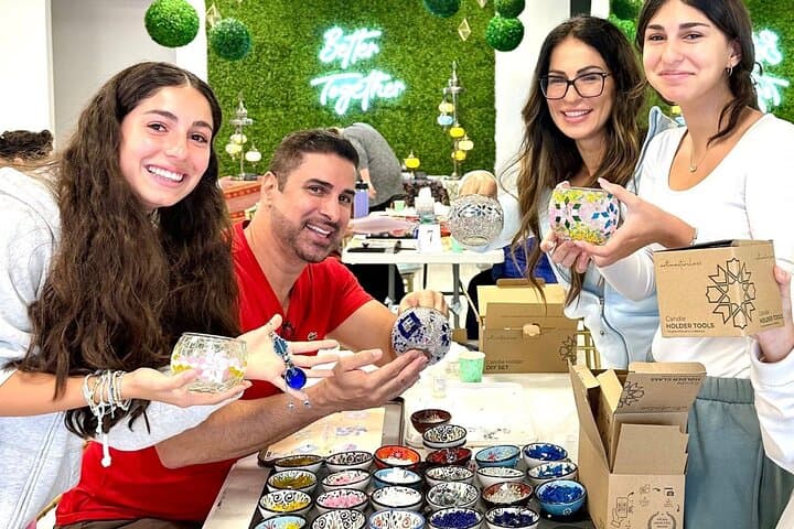 Turkish Lamp Workshop in Dallas — Create a Traditional Mosaic Lamp photo 3