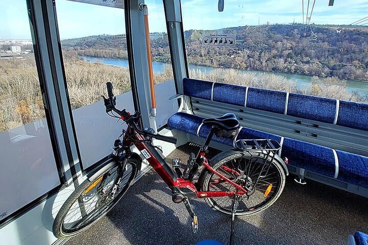 Panoramic Toulouse E-Bike Tour with Téléo Cable Car — Garonne to Canal du Midi
