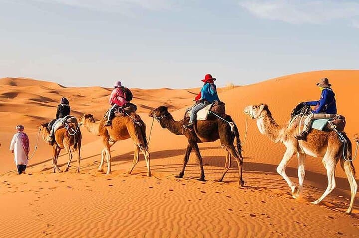 Marrakech to Fes 3-Day Desert Tour: Camel Ride, Luxury Camp & Atlas Crossings