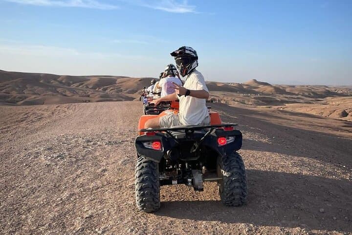 Agafay Desert Quad Biking Adventure with Tea and Transfer photo 5