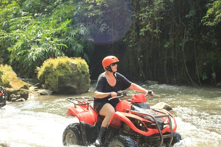 Ubud Adventure: ATV Quad-Bike and Ayung River Rafting Combo photo 2