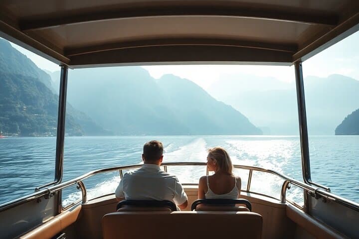 Lake Como Private Boat Cruise from Milan: Bellagio & Villa Gardens Day Trip photo 2