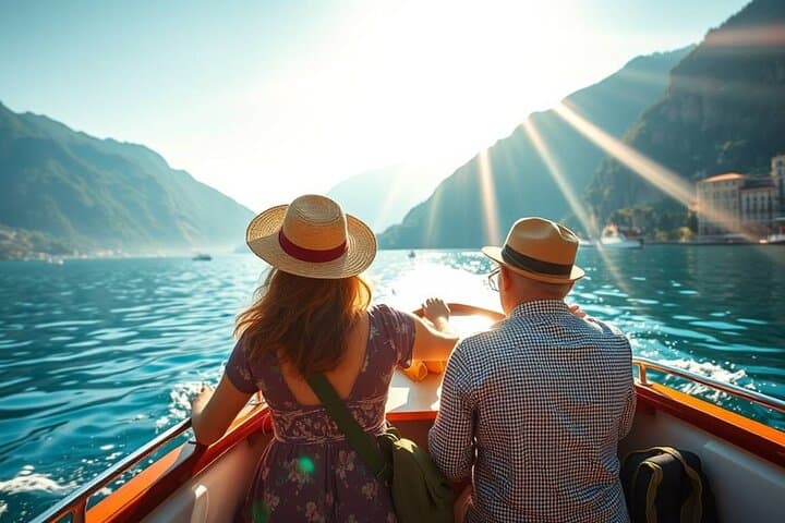 Lake Como Private Boat Cruise from Milan: Bellagio & Villa Gardens Day Trip photo 3