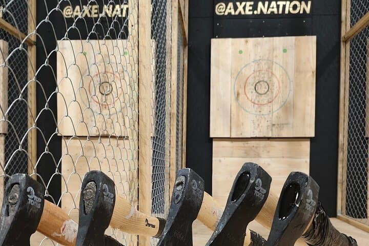 Katowice Axe Throwing: Private Axe Nation Session with Pro Coaches