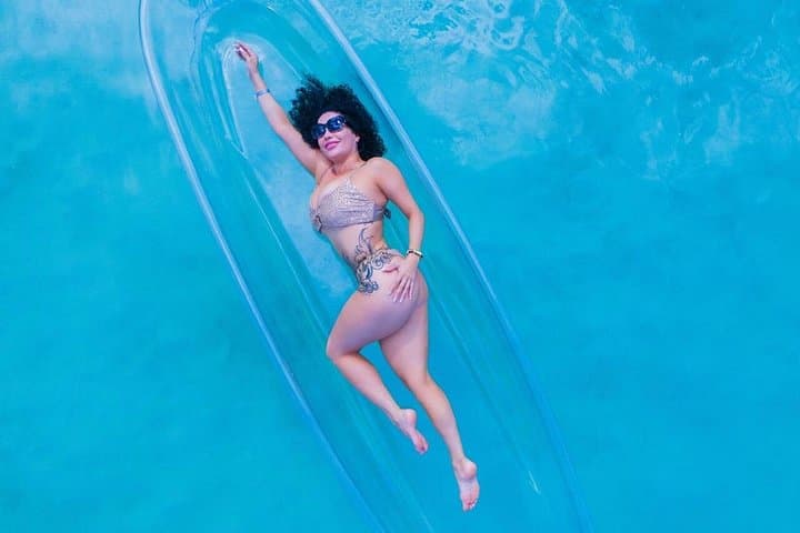 Clear Kayak Drone Photo Shoot in Montego Bay — Crystal-Water Portrait Session photo 3
