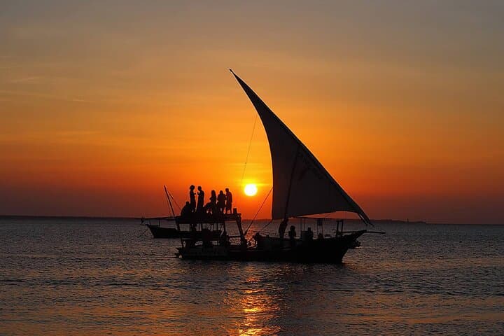 Private Romantic Sunset Dinner Dhow Cruise in Stone Town, Zanzibar photo 4