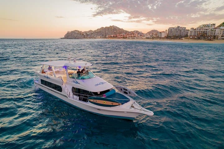 Cabo Luxury Yacht Charter: 75‑ft All‑Inclusive Cruise With Snorkel & Whale Watching photo 3