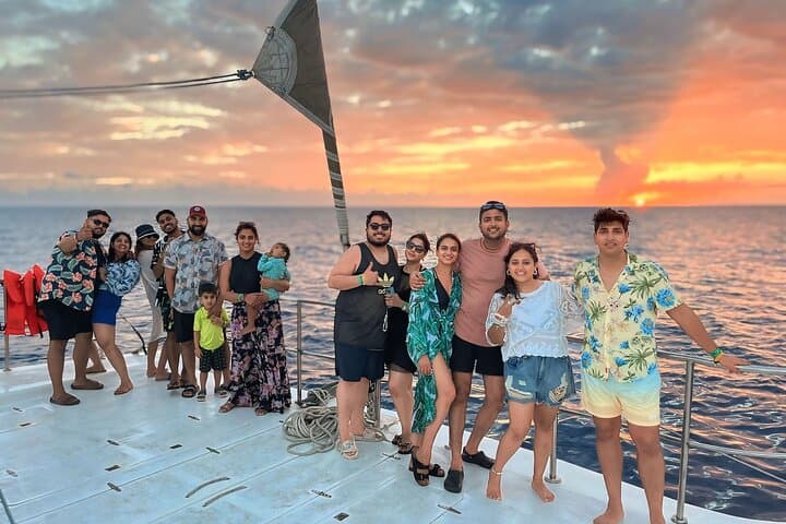 Jamwest Beach to Rick's Cafe Catamaran Cruise from Lucea — Snorkel, Sunset & Cliff Views photo 2