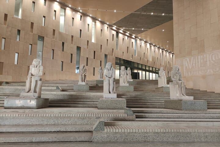 Grand Egyptian Museum and Giza Pyramids: Private Day Tour from Cairo photo 6