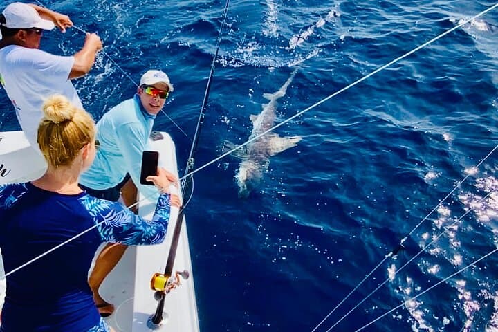 Costa Maya Private Fishing & Beach Club Day Pass — Full-Day Fishing, Open Bar & Chef-Prepared Catch
