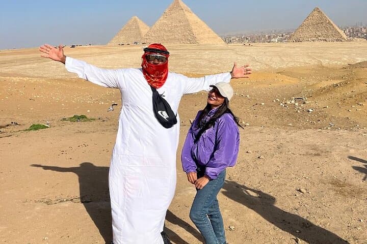 Full-Day Giza Pyramids, Camel & ATV Adventure with Nile Dinner Cruise photo 3