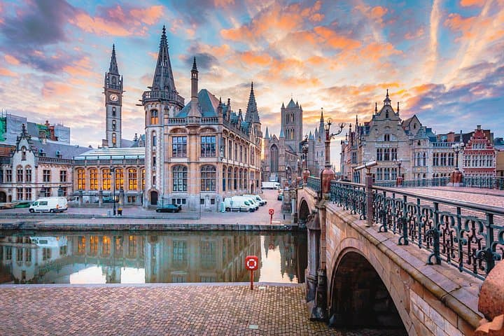 Private Bruges to Frankfurt Transfer with 2‑Hour Stop in Ghent photo 1