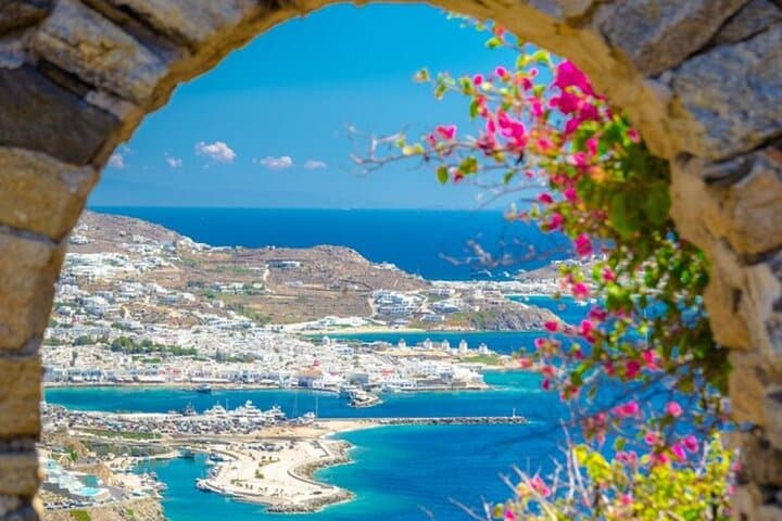 Half-Day Mykonos Shore Excursion: Windmills, Little Venice & Armenistis Lighthouse
