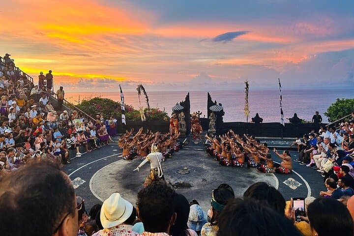 Uluwatu Temple Sunset & Kecak Dance: Cliff-Top Views, Padang Padang & Jimbaran Dinner photo 1
