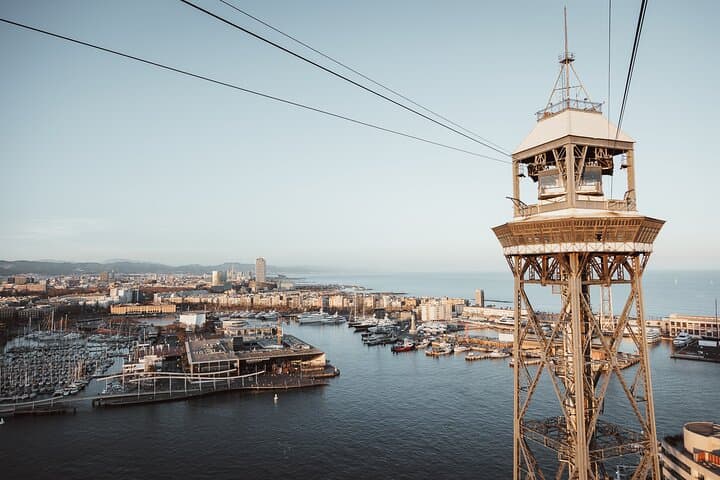 Barcelona E‑Bike, Cable Car & Sailing: City-to-Sea Half-Day Adventure photo 5