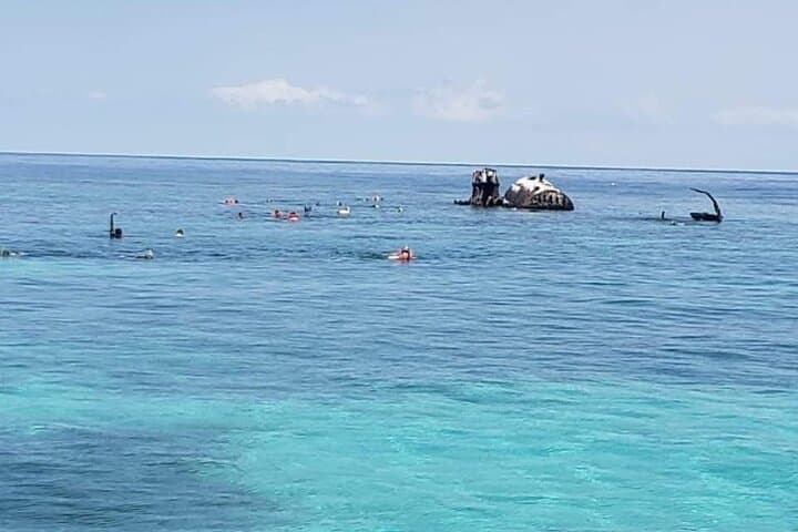 South Roatan Drift Snorkel and Brady's Cay Private Beach with Monkey & Sloth Sanctuary photo 6