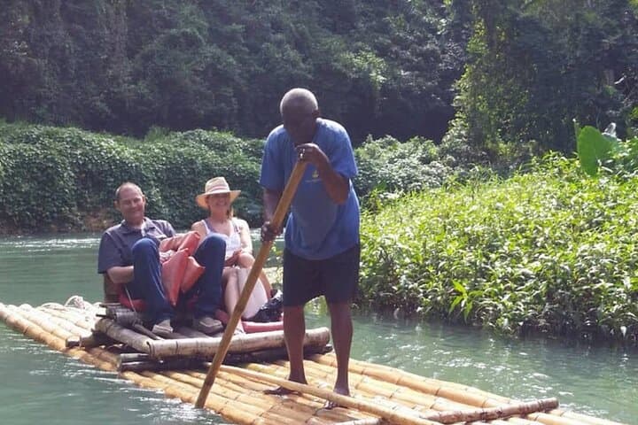 Private Martha Brae Bamboo Rafting from Montego Bay — Hour-Long River Rafting Experience