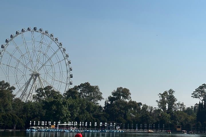 Chapultepec Park Ferris Wheel Bike Tour — Sunset Ride in Mexico City