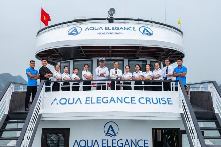 Aqua Elegance 2-Day Halong Bay Cruise: Surprising Cave, Titov Island & Kayak photo 3