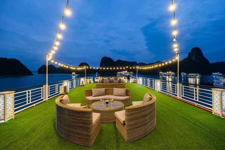 Aqua Elegance 2-Day Halong Bay Cruise: Surprising Cave, Titov Island & Kayak photo 4