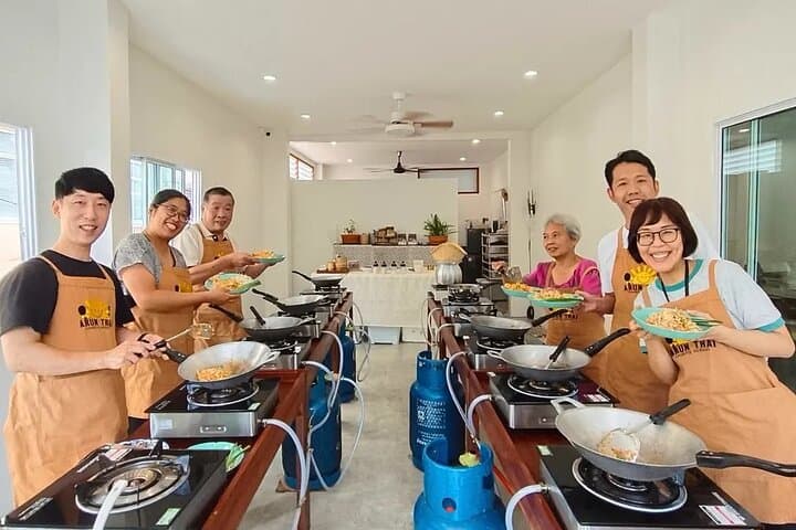 Market-to-Kitchen: Bangkok Thai Cooking Class & Tuk Tuk Ride at Prannok photo 2