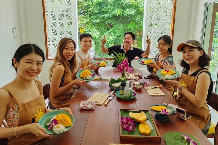 Market-to-Kitchen: Bangkok Thai Cooking Class & Tuk Tuk Ride at Prannok photo 4