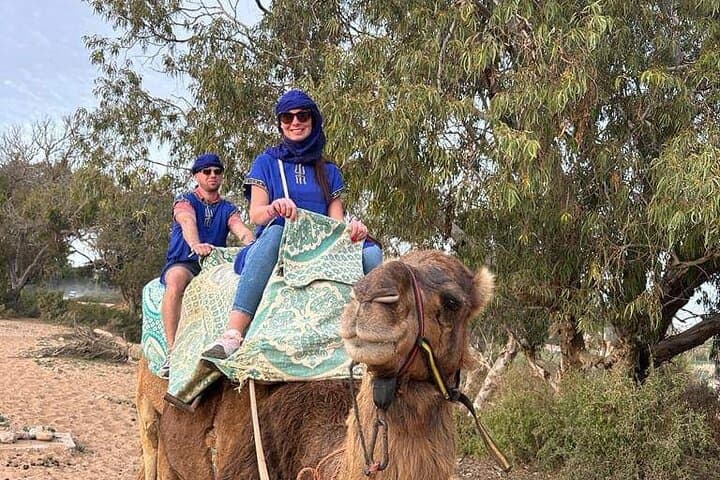 Agadir Camel Ride & BBQ: Sunset Dunes, Souss River Views and Traditional Moroccan Camp photo 4
