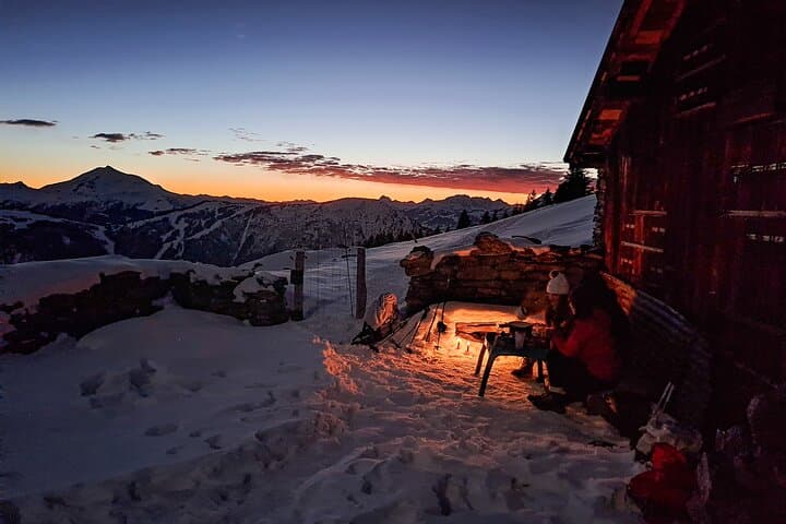 Chamonix Night Snowshoeing Under the Stars — Private Guided Tour photo 3