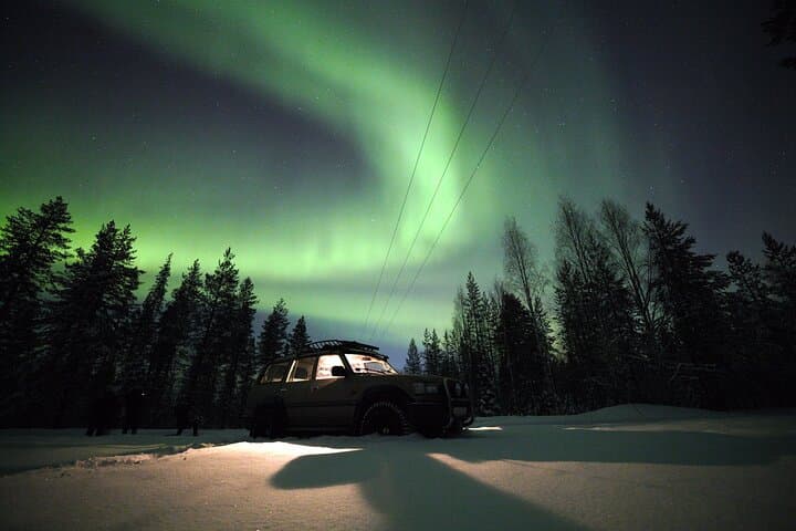 Levi Northern Lights Chase: Private 4x4 Aurora Hunt with Guarantee photo 3