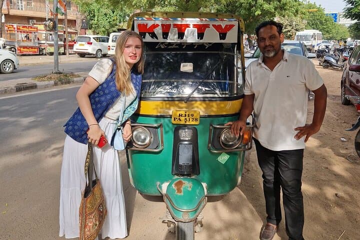 Tuk-Tuk Through Jodhpur: Full-Day Private Sightseeing of Mehrangarh, Umaid Bhawan & the Blue City